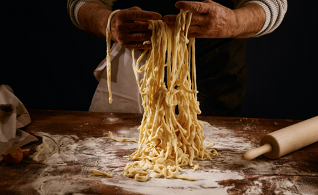 Home made pasta & Maremma sweets course